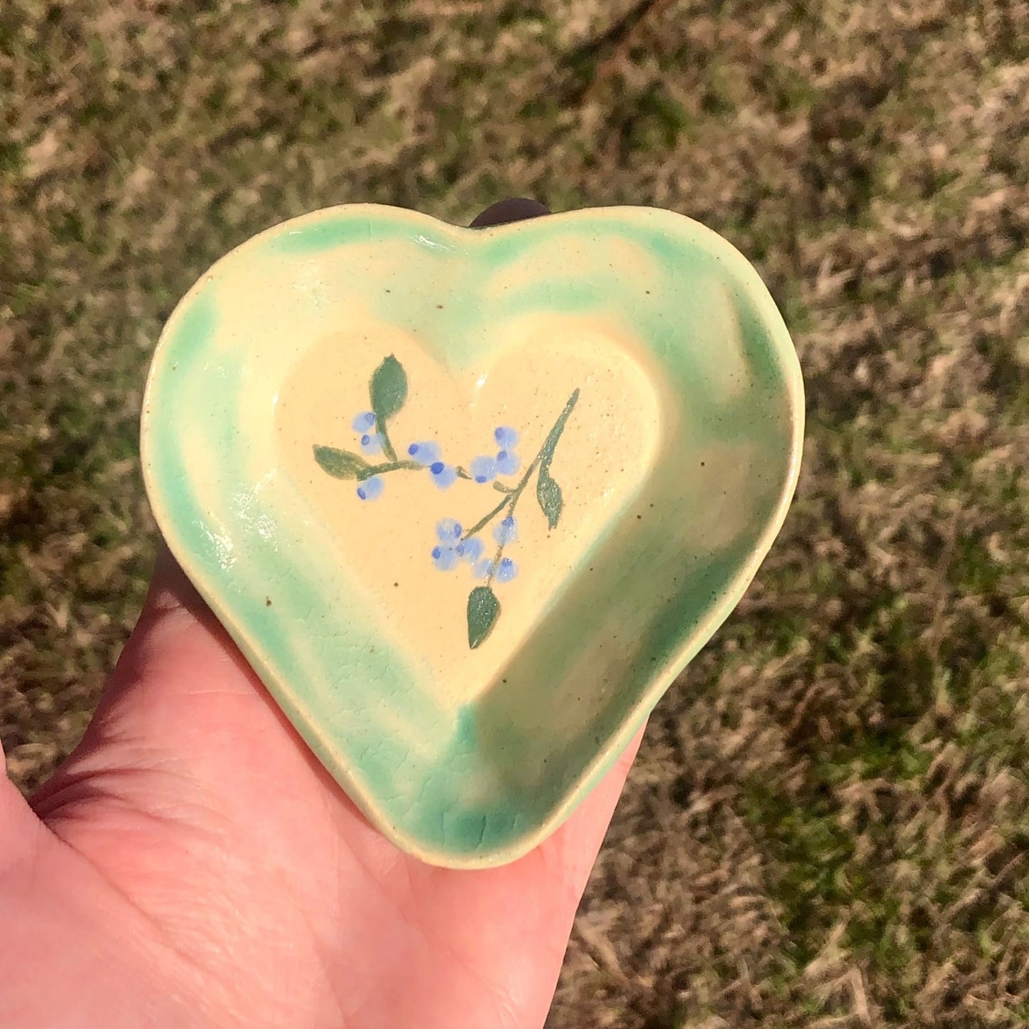 Blueberry Heart Catchall by Eliza Watson