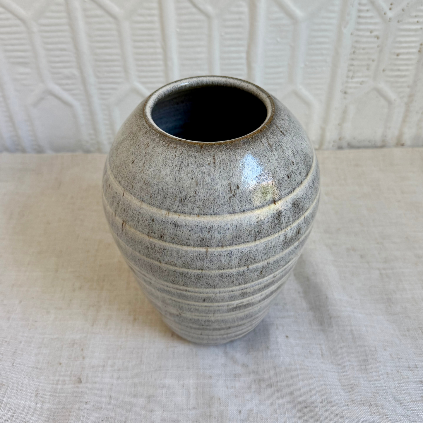 Shimmery Ceramic Vase by Cameron Petkov