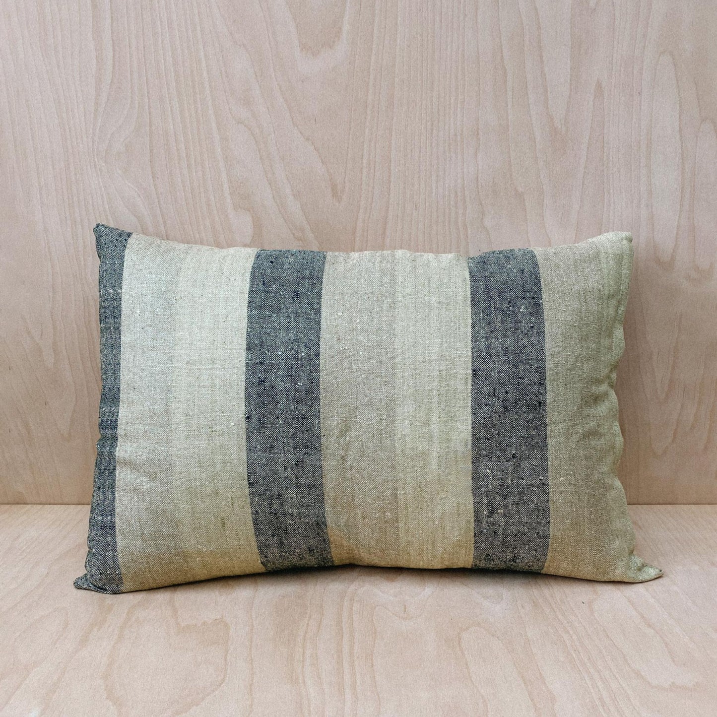 Silk Pillow Samla with Vertical Stripes