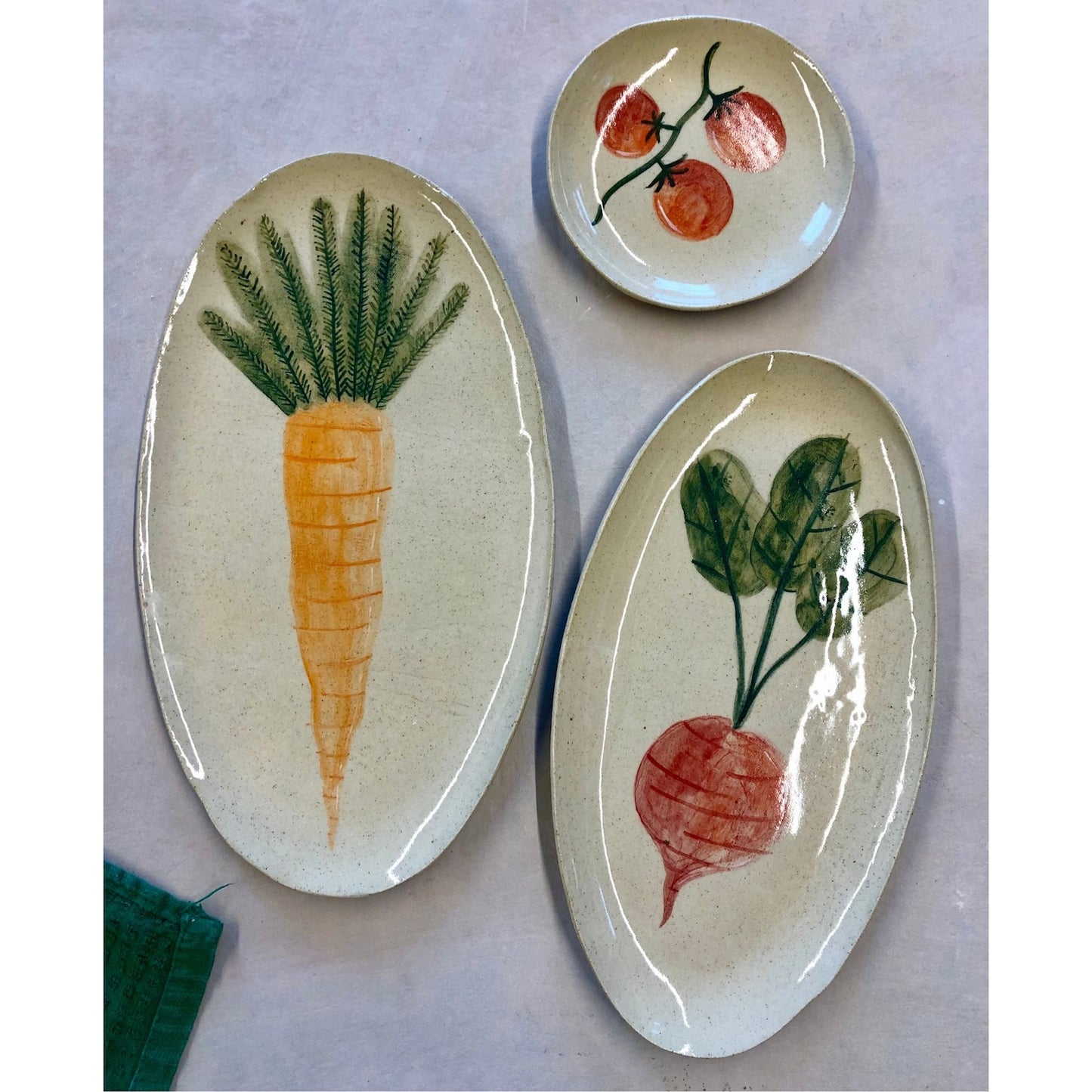 Carrot Platter by Eliza Watson