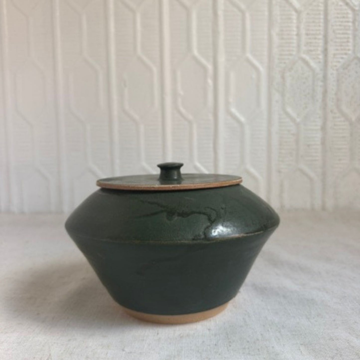 Florentine Ceramic Jar by Ben Clark