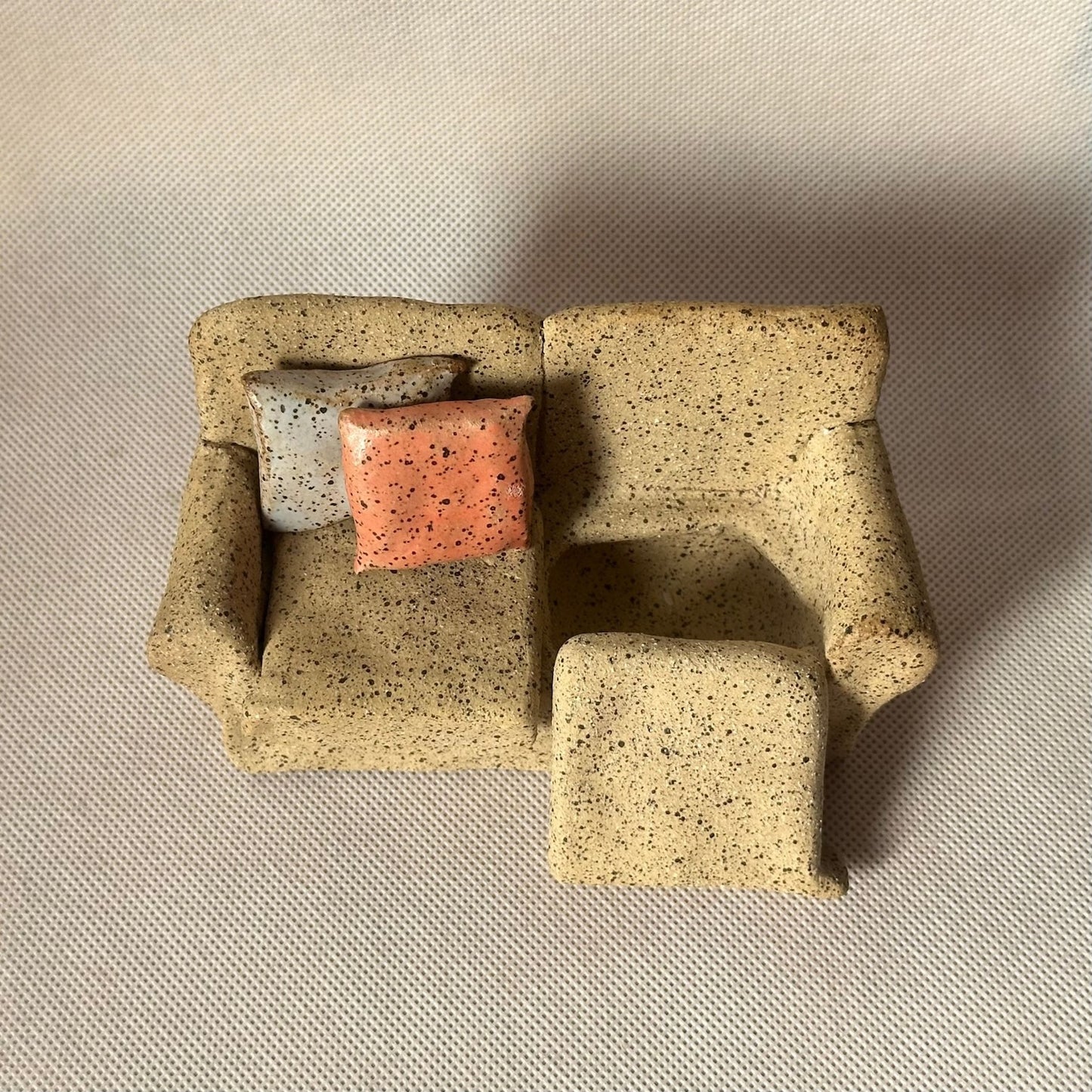 Ceramic Couch by Caitlin Harris