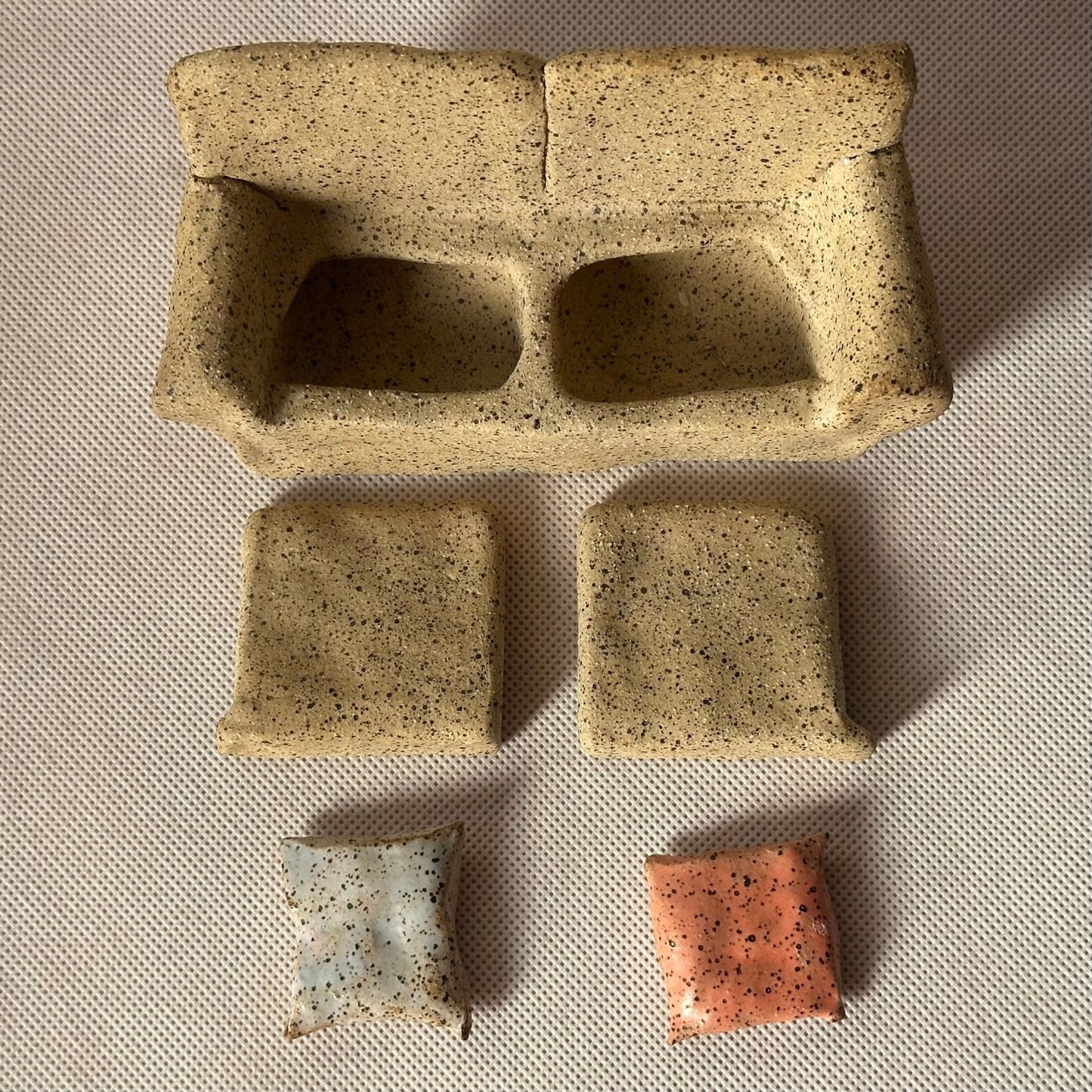 Ceramic Couch by Caitlin Harris