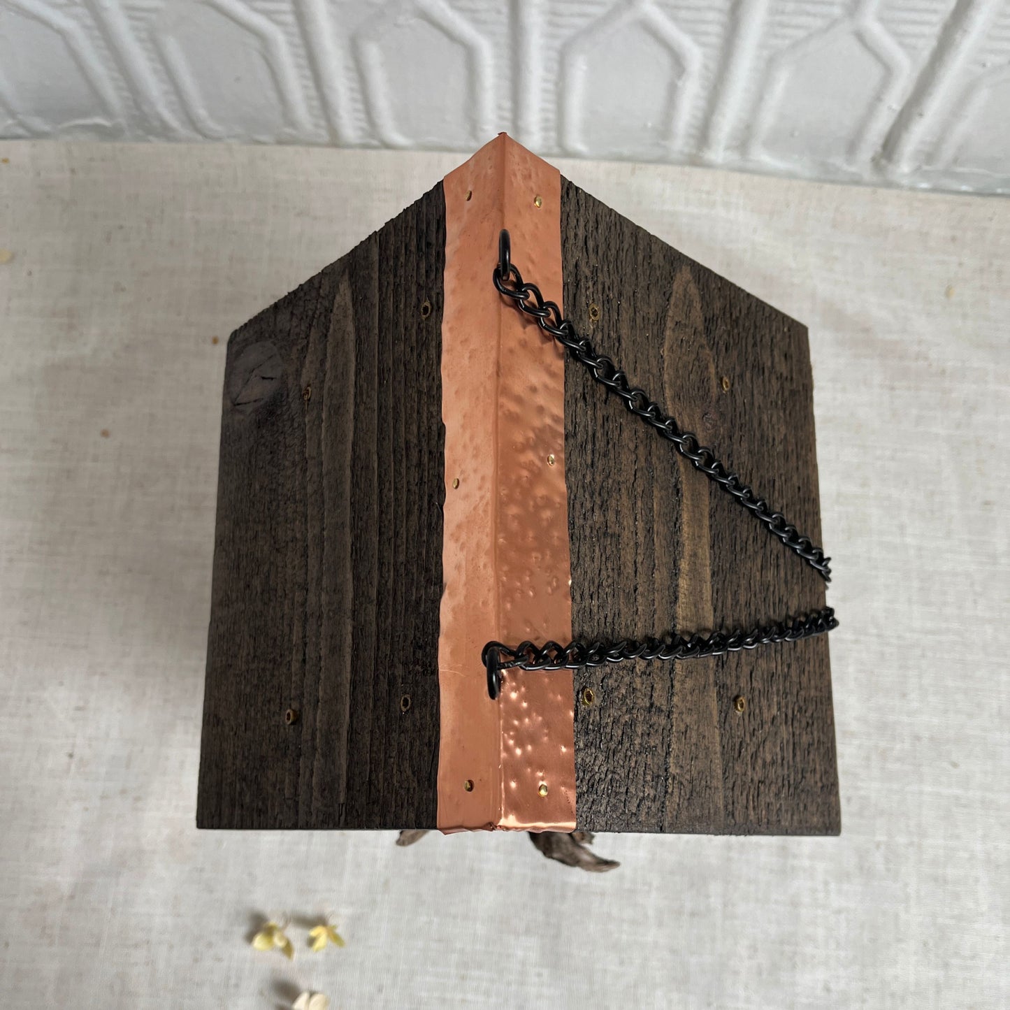 Hanging Catskills Modern Black Bird House