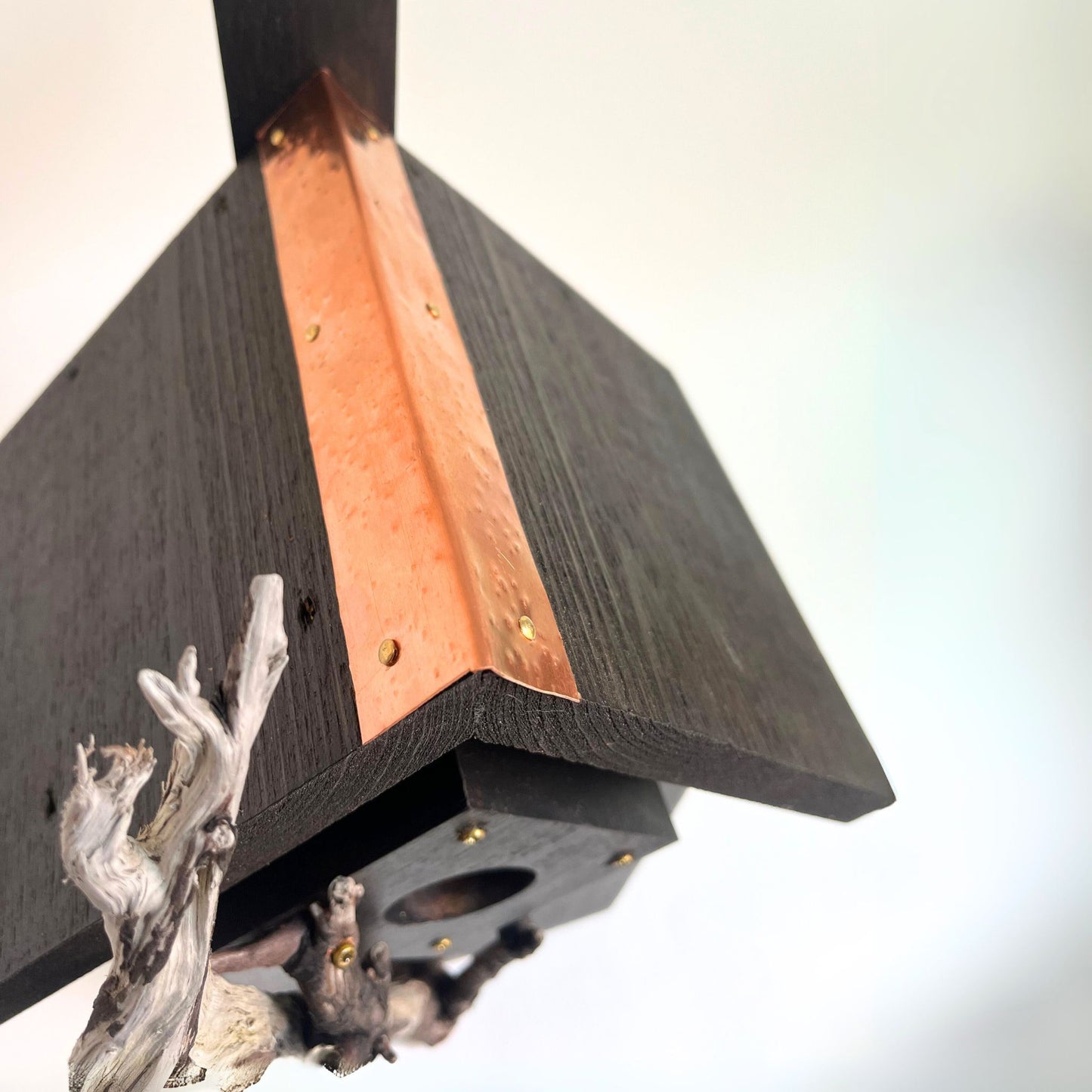 Catskills Modern Black Birdhouse