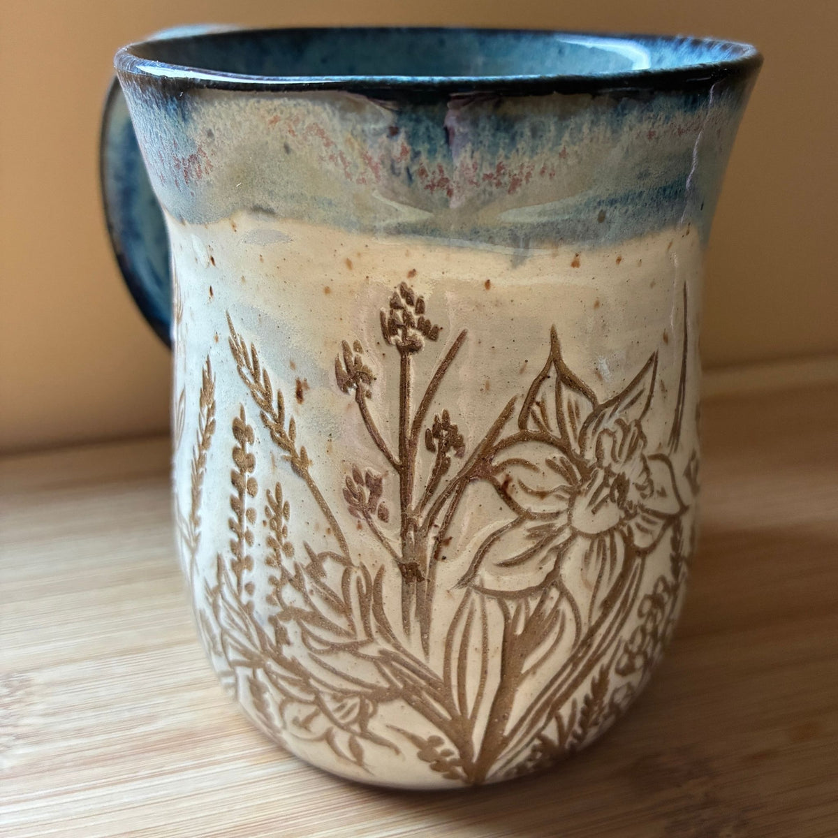 Flower Ceramic Mug by Danielle Payette