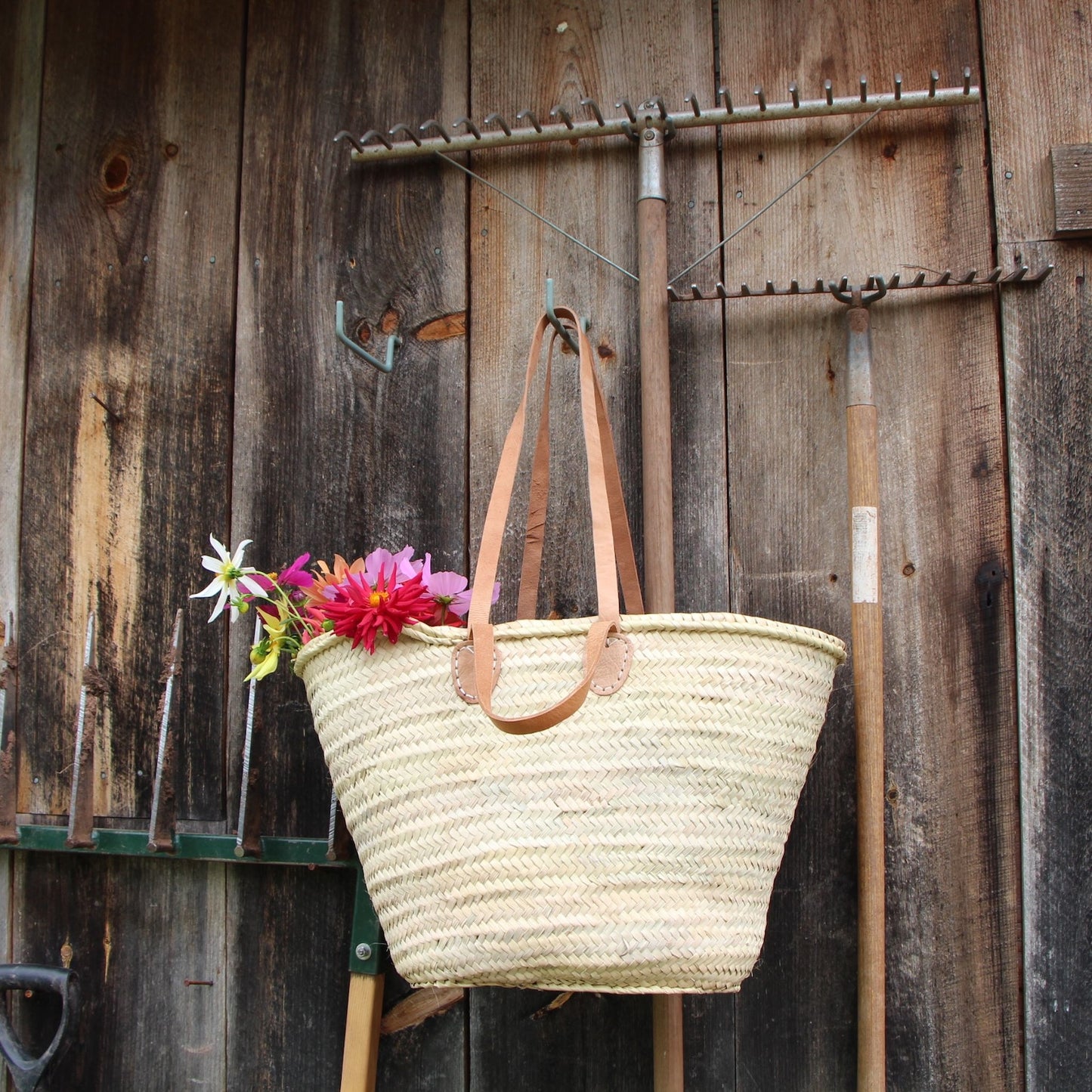 French Basket Shoulder Bag