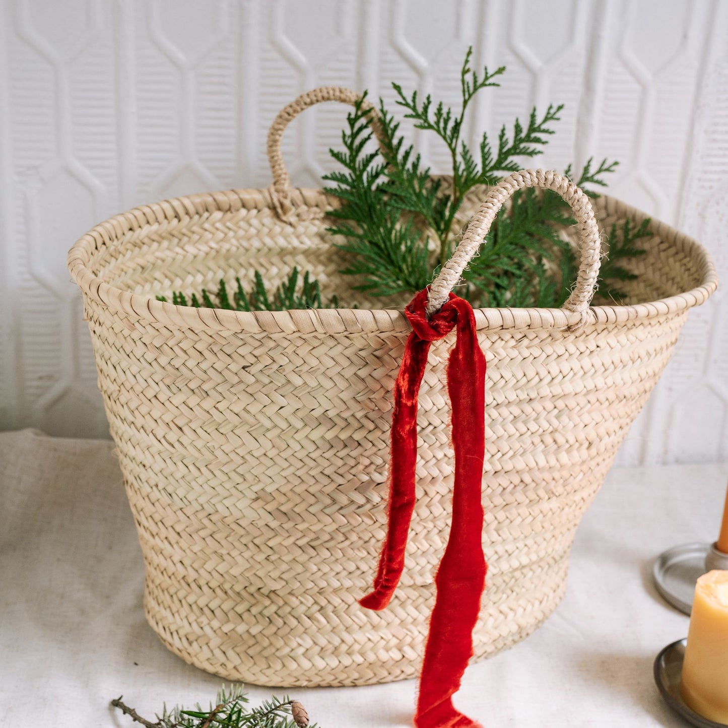 Emily Straw Basket