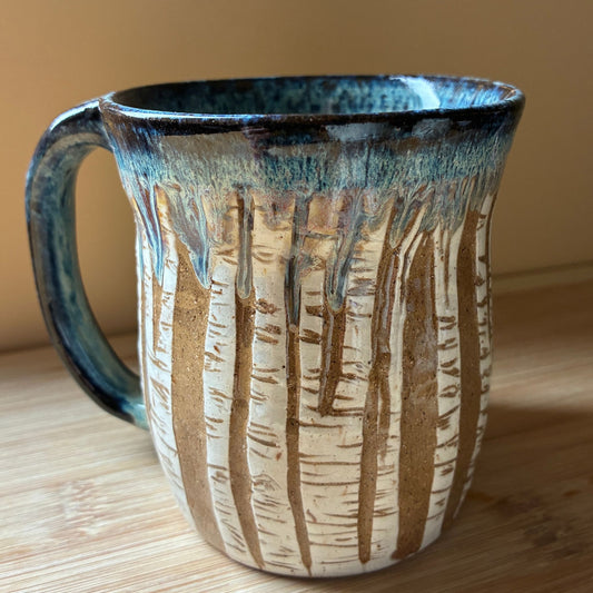 Perched Owl Ceramic Mug by Danielle Payette