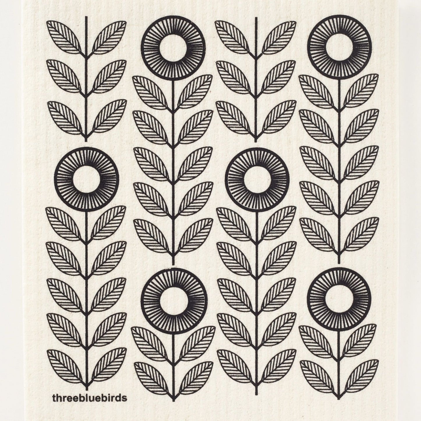 Sunflower Swedish Dishcloth