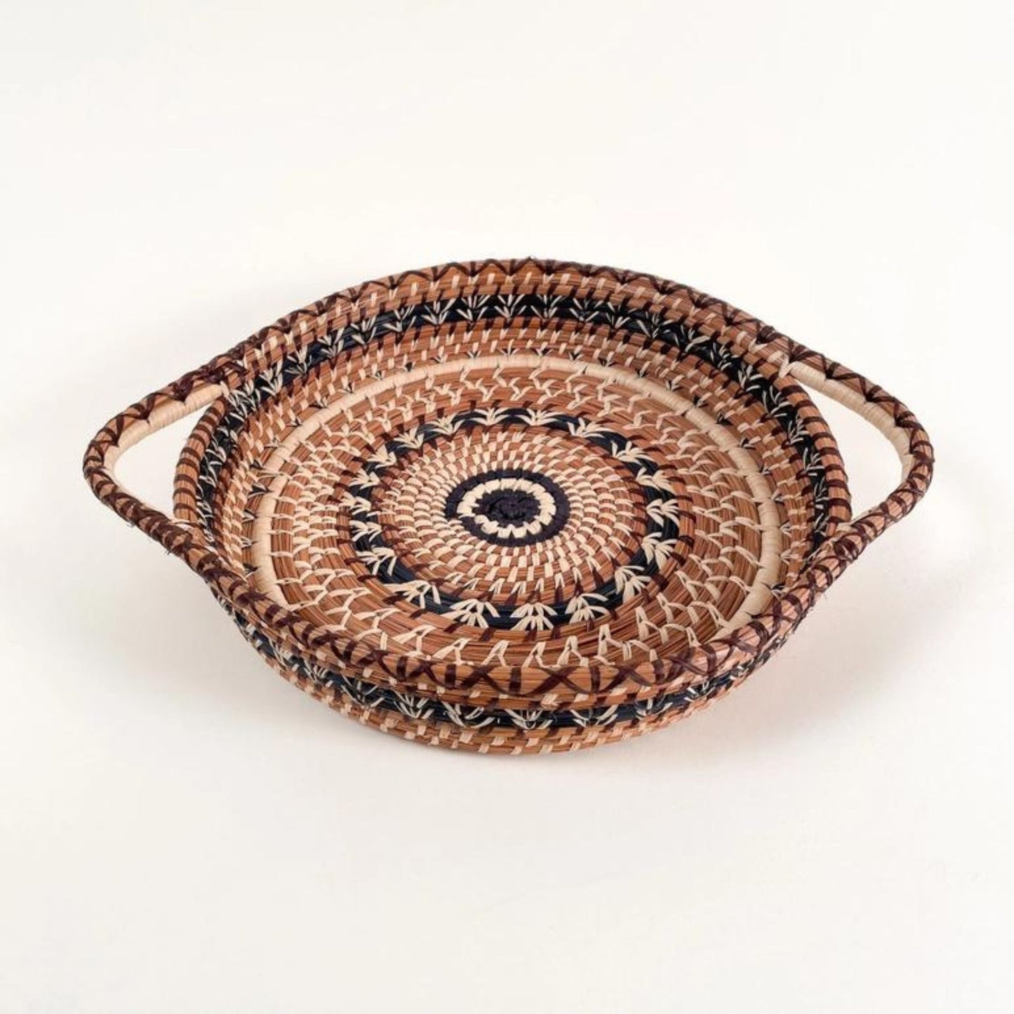 Yolanda Pine Needle Tray Basket
