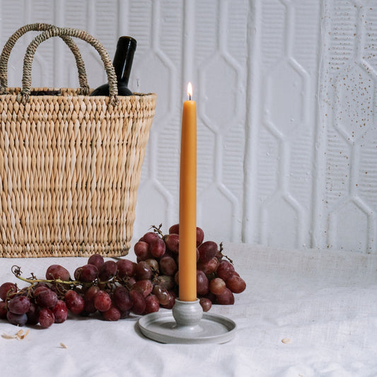 Beeswax Taper Candles Box of 4