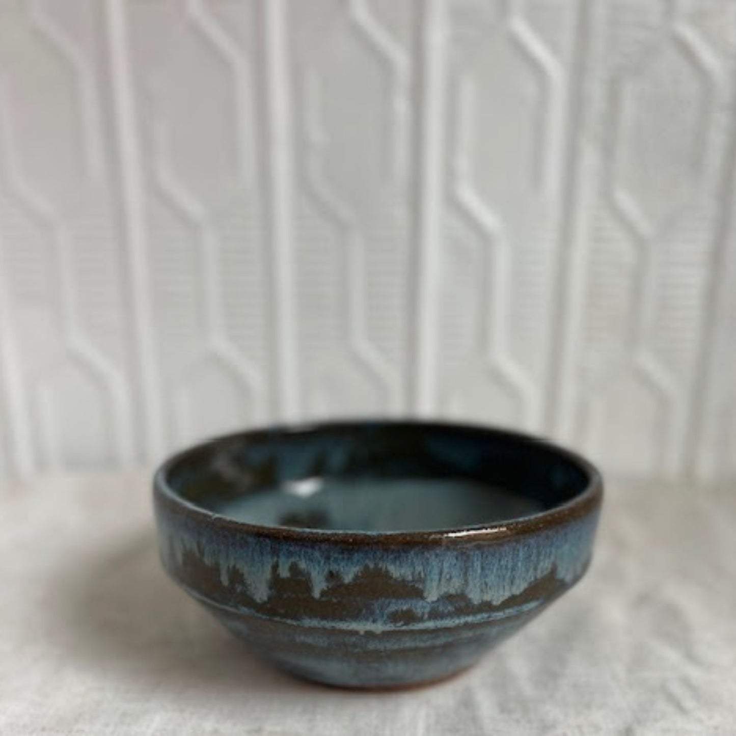 Floating Blue Bowl by Ben Clark