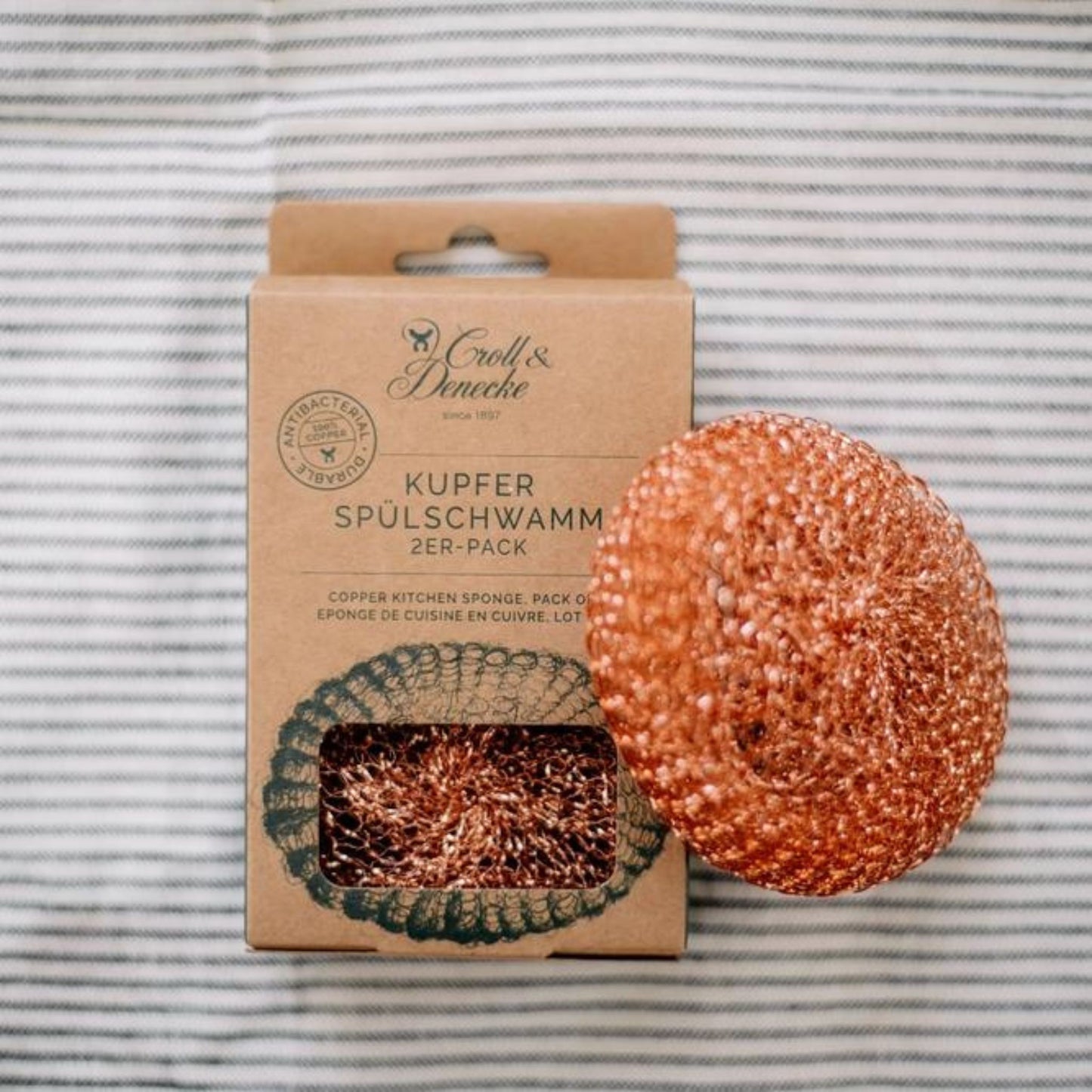 Copper Kitchen Scrubby 2-pack
