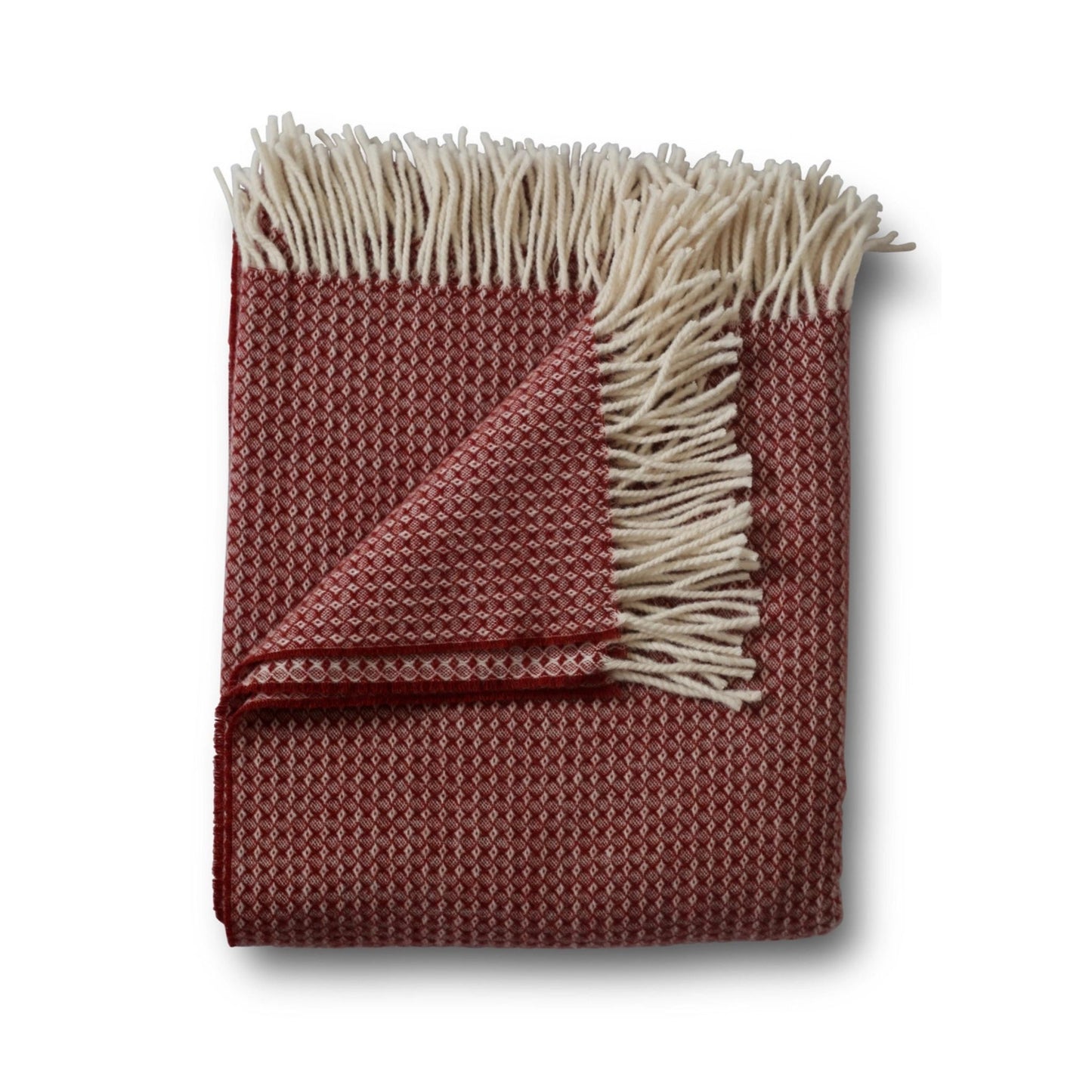 Diamond Wool Cashmere Throw Blanket