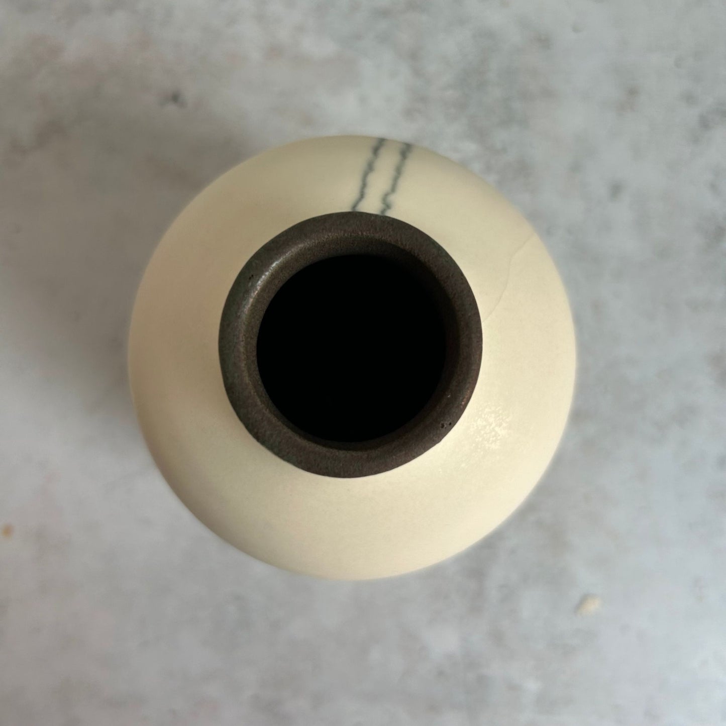White Drip Vase by Venessa Rosely