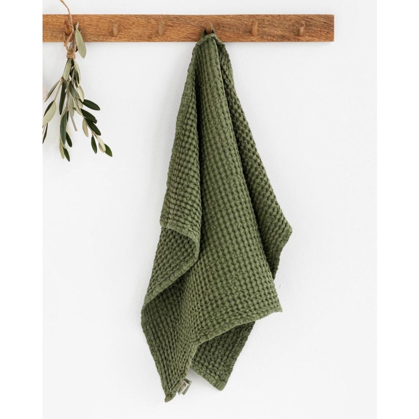 Linen Waffle Hand Towel