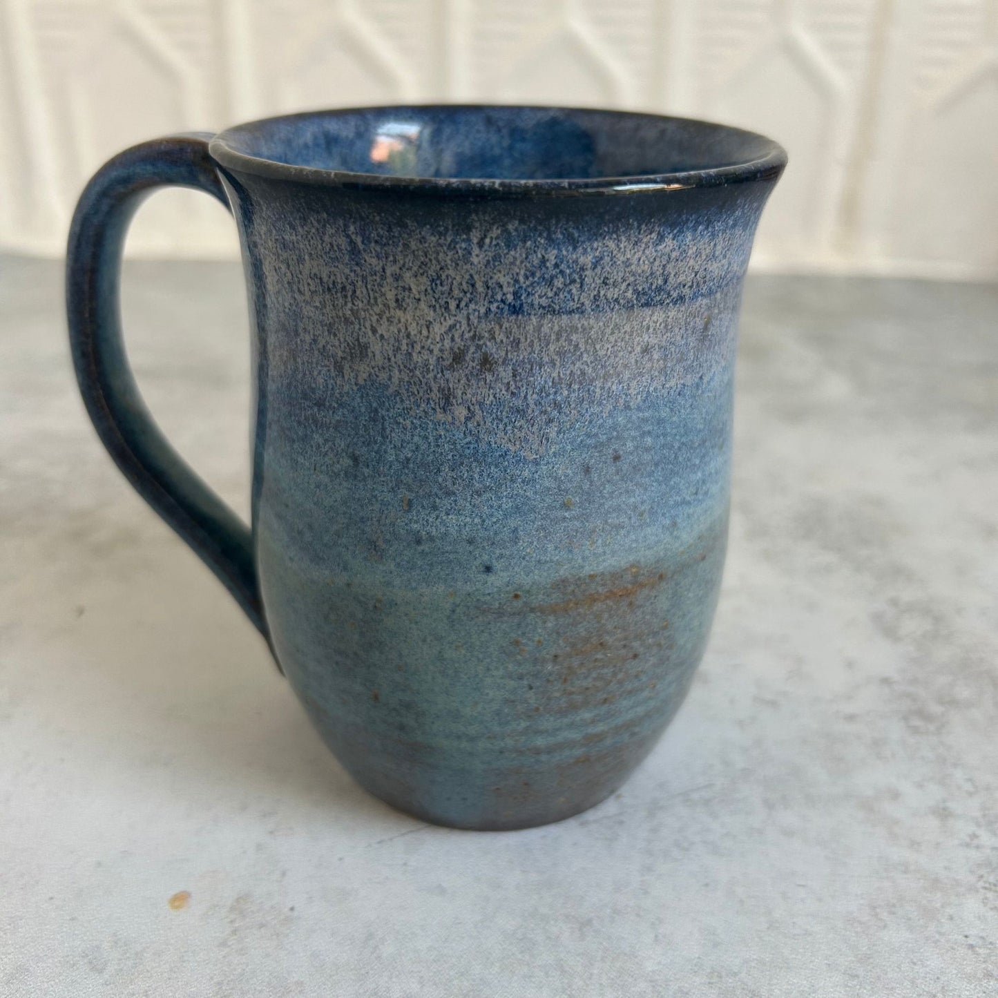 Blue Owl Ceramic Mug by Danielle Payette