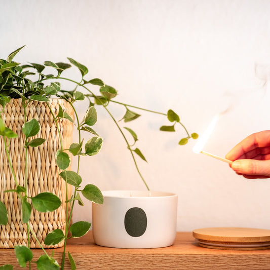 Kaaterskill Essential Oil Candle Ceramic 3-wick