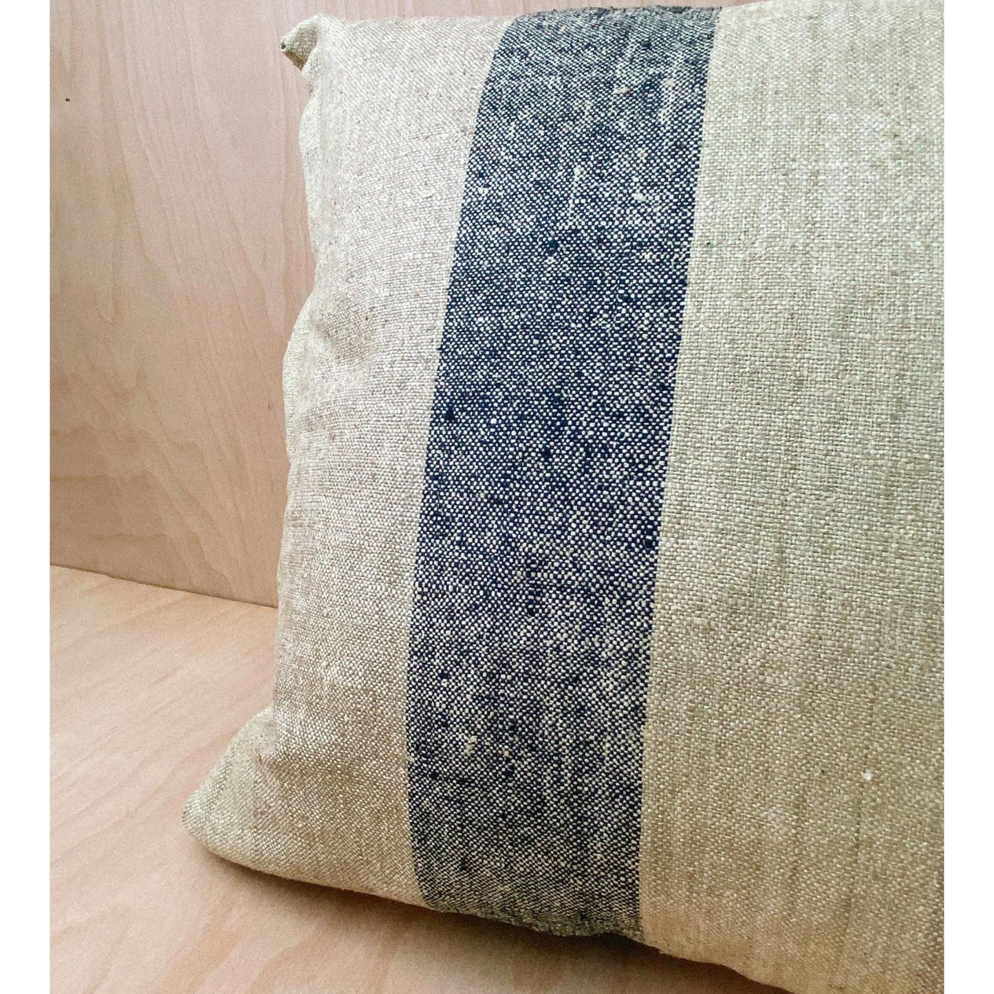 Silk Pillow Samla with Vertical Stripes