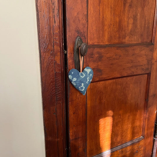 Hanging Lavender Heart Sachet