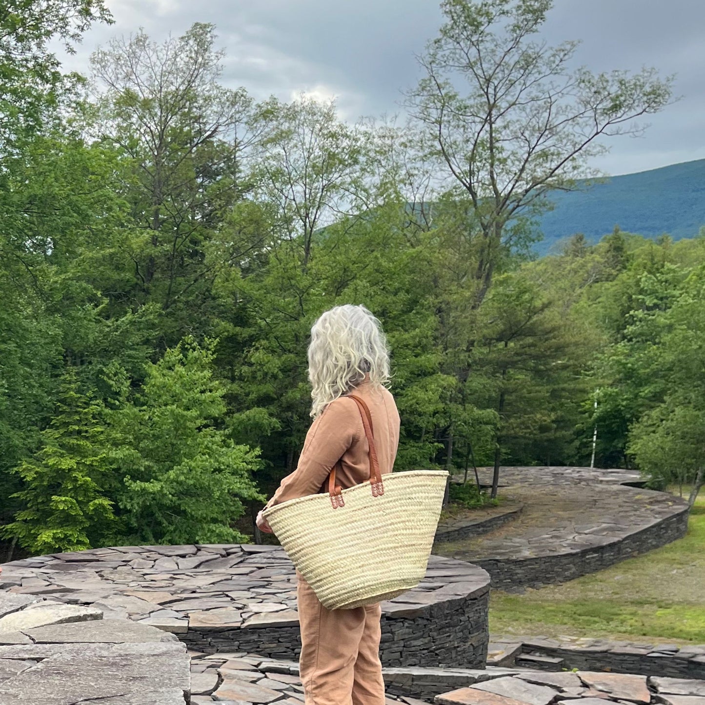 French Market Tote Basket