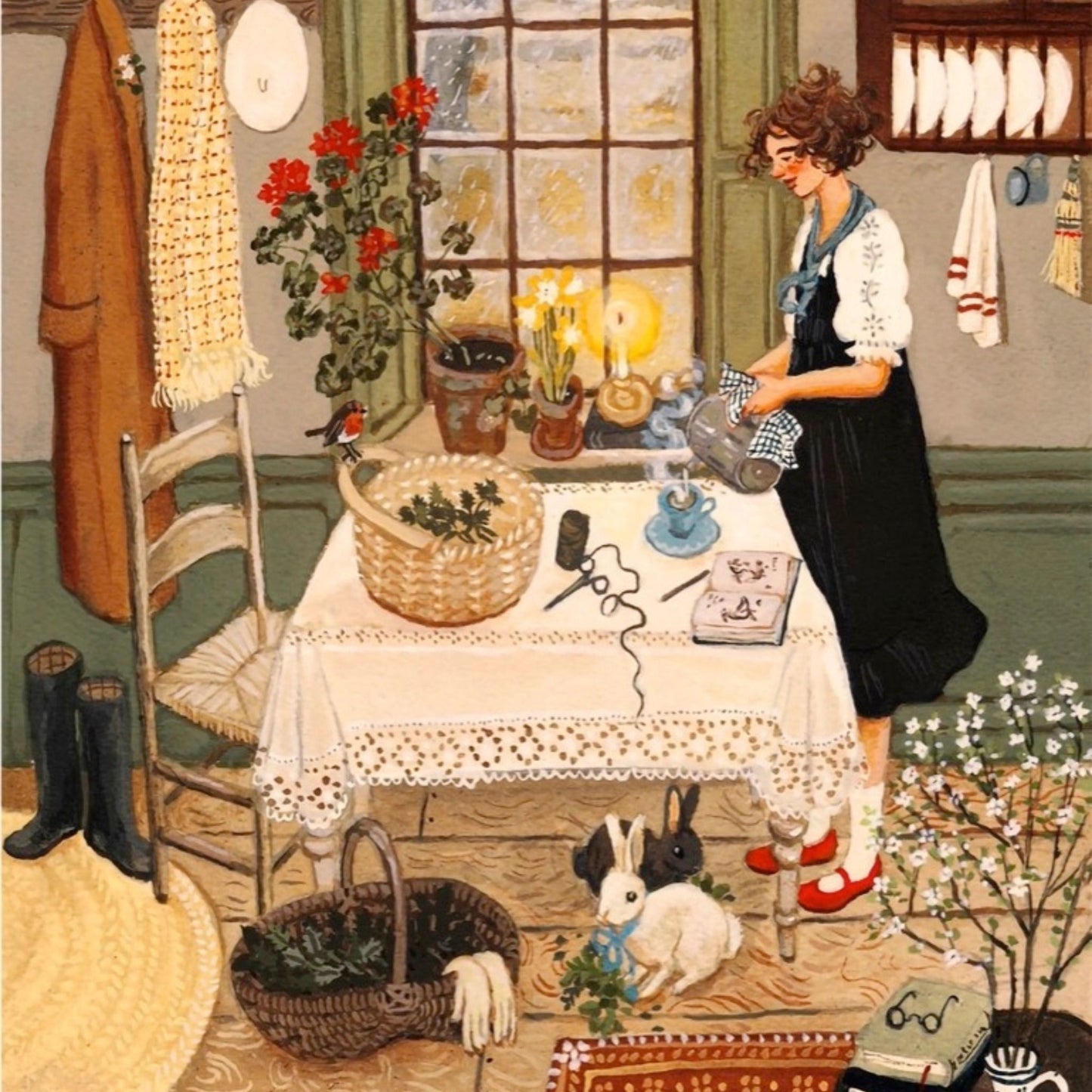 Loré Pemberton Nettle Tea Puzzle 1000 Pieces