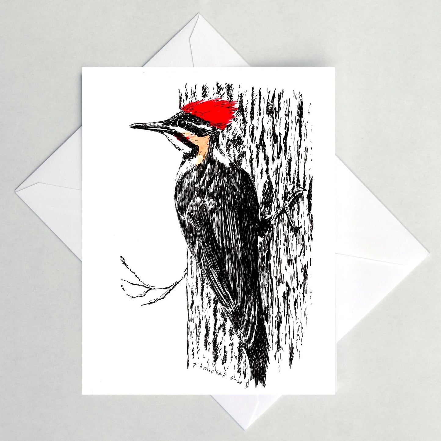 Pileated Woodpecker Card