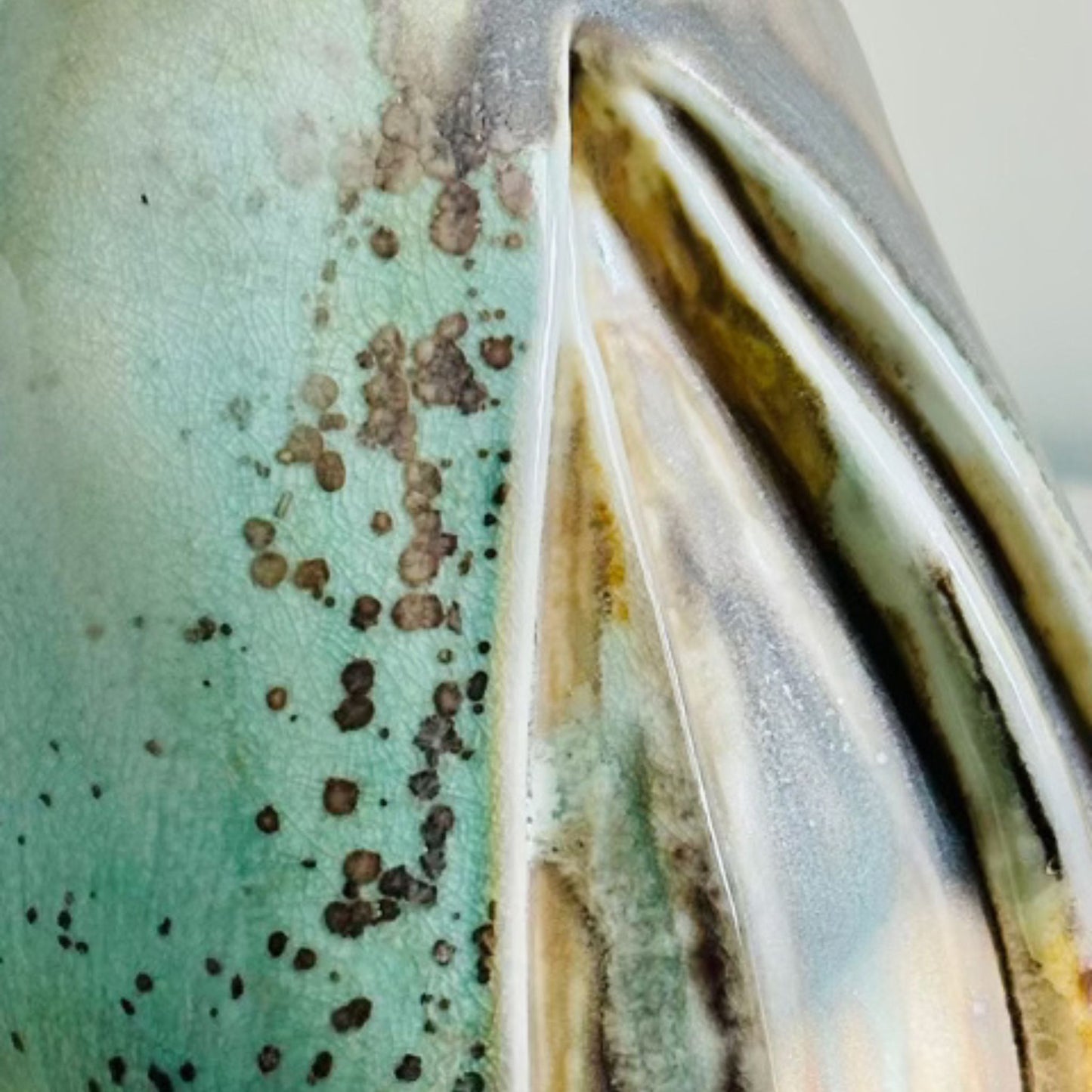 Soda Fired Vase by Anne Gabriele