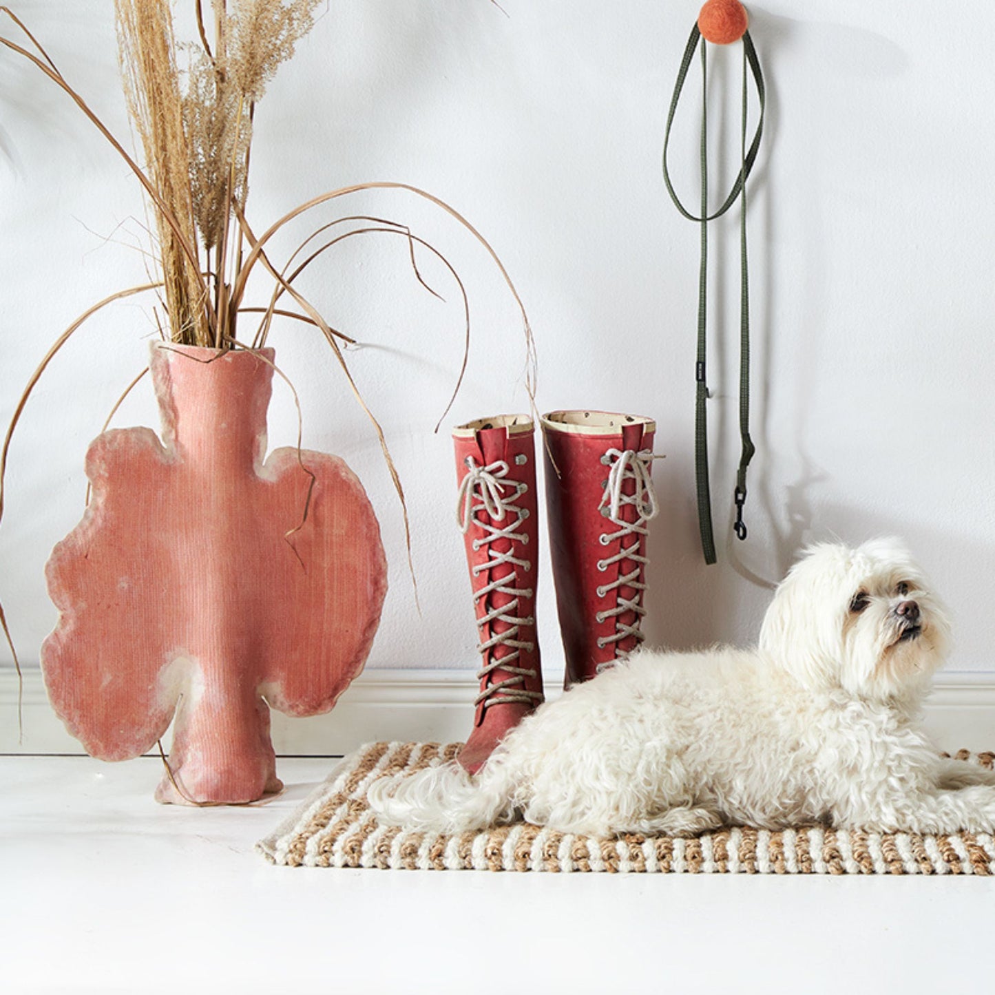 Wool & Jute Stripe Doormat