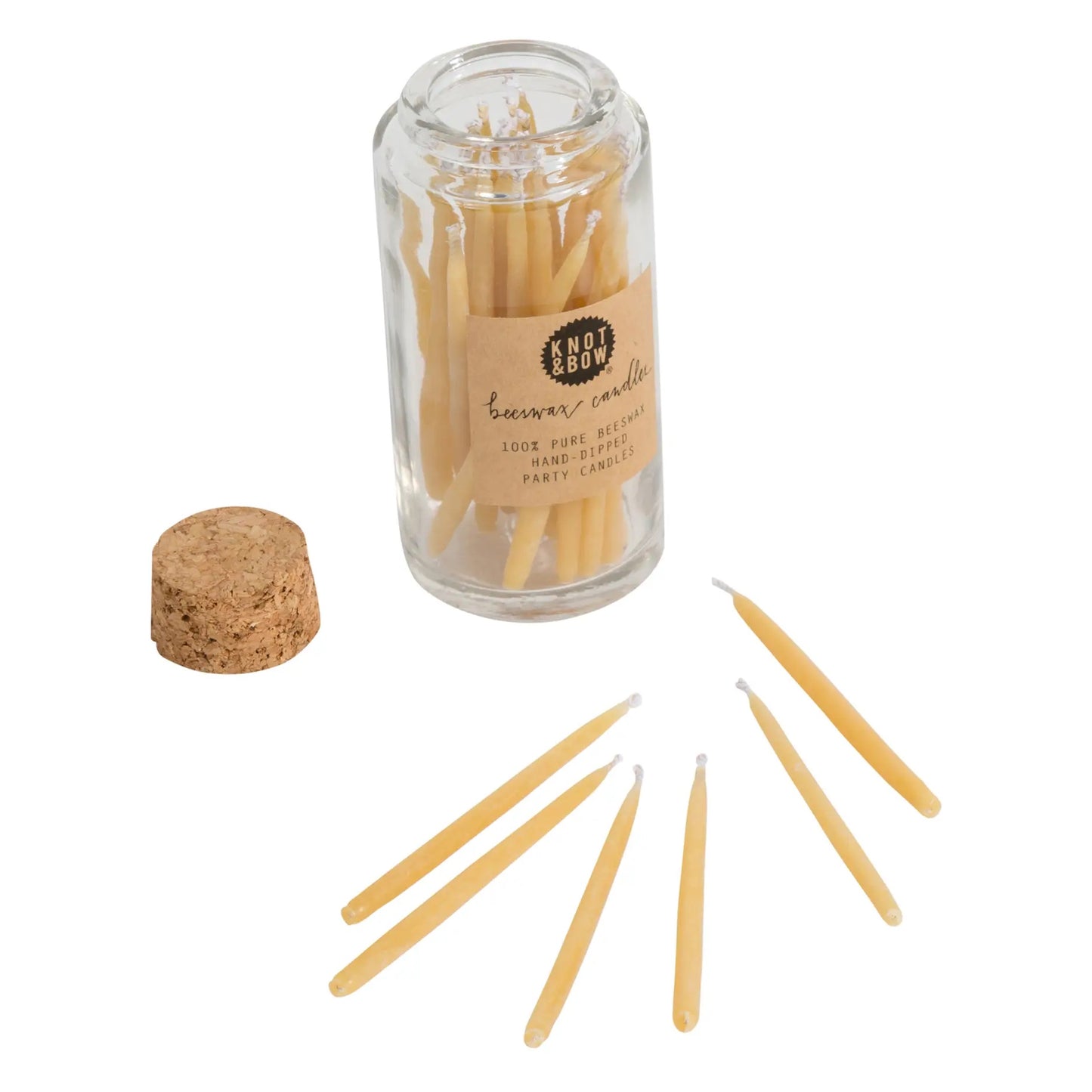 Beeswax Birthday Candles