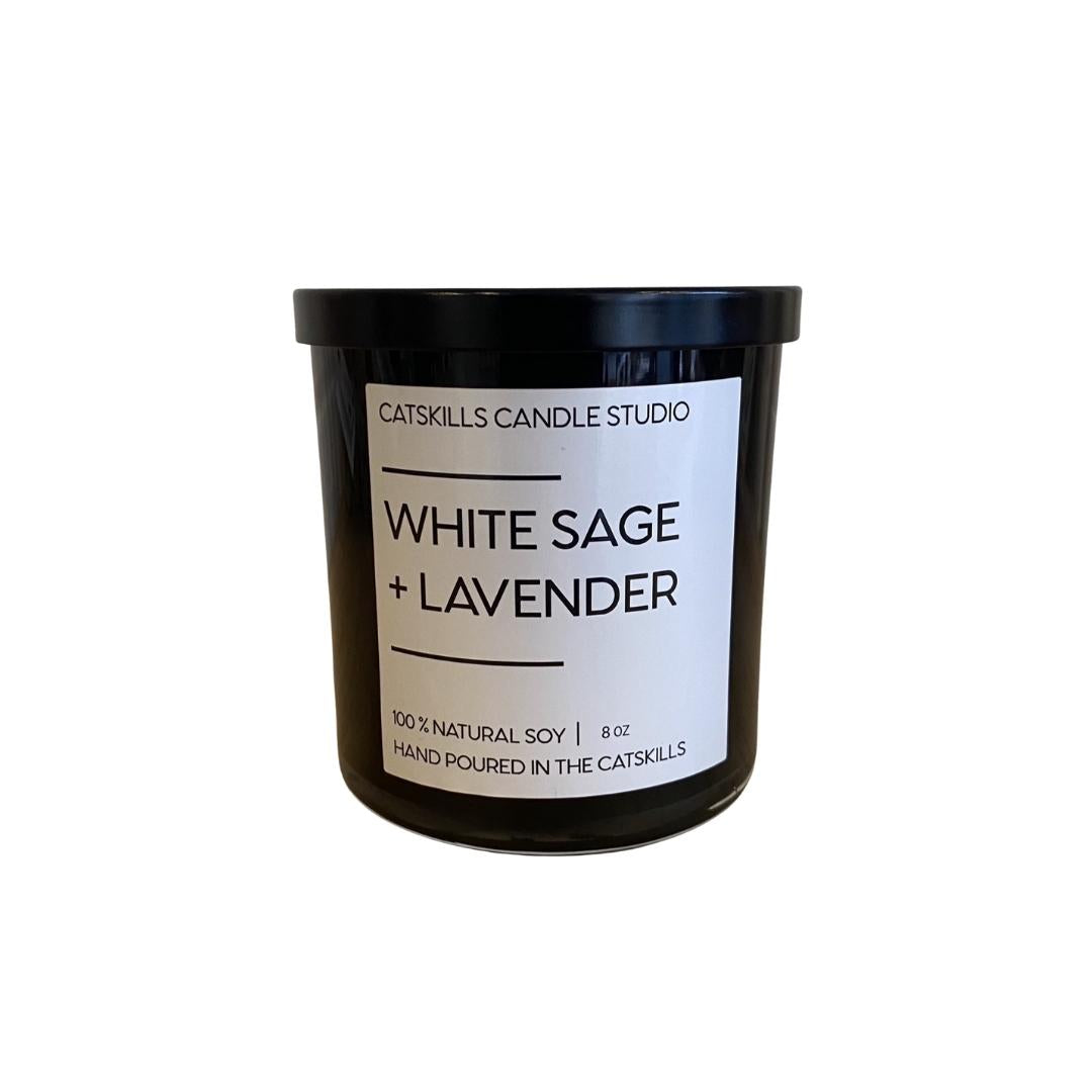 White Sage + Lavender Candle