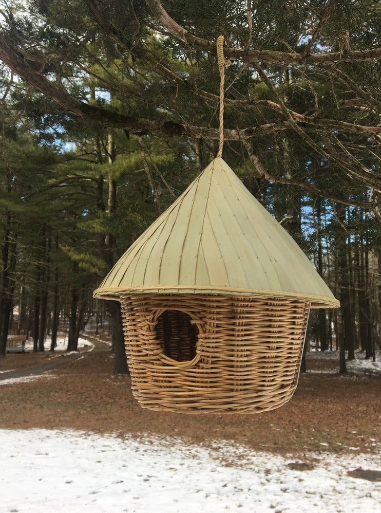 Woven Bird House