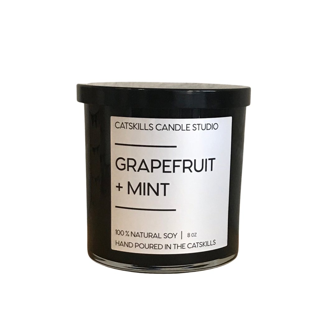 Grapefruit + Mint Candle