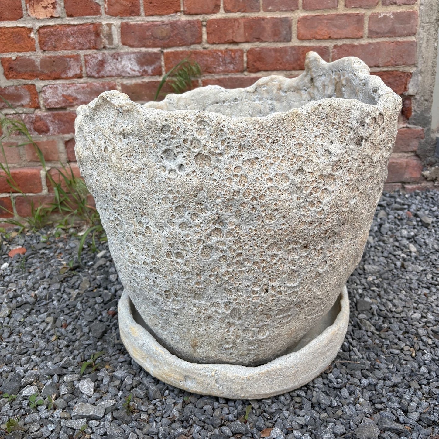 Large Ceramic Planter by Jess Gaddis