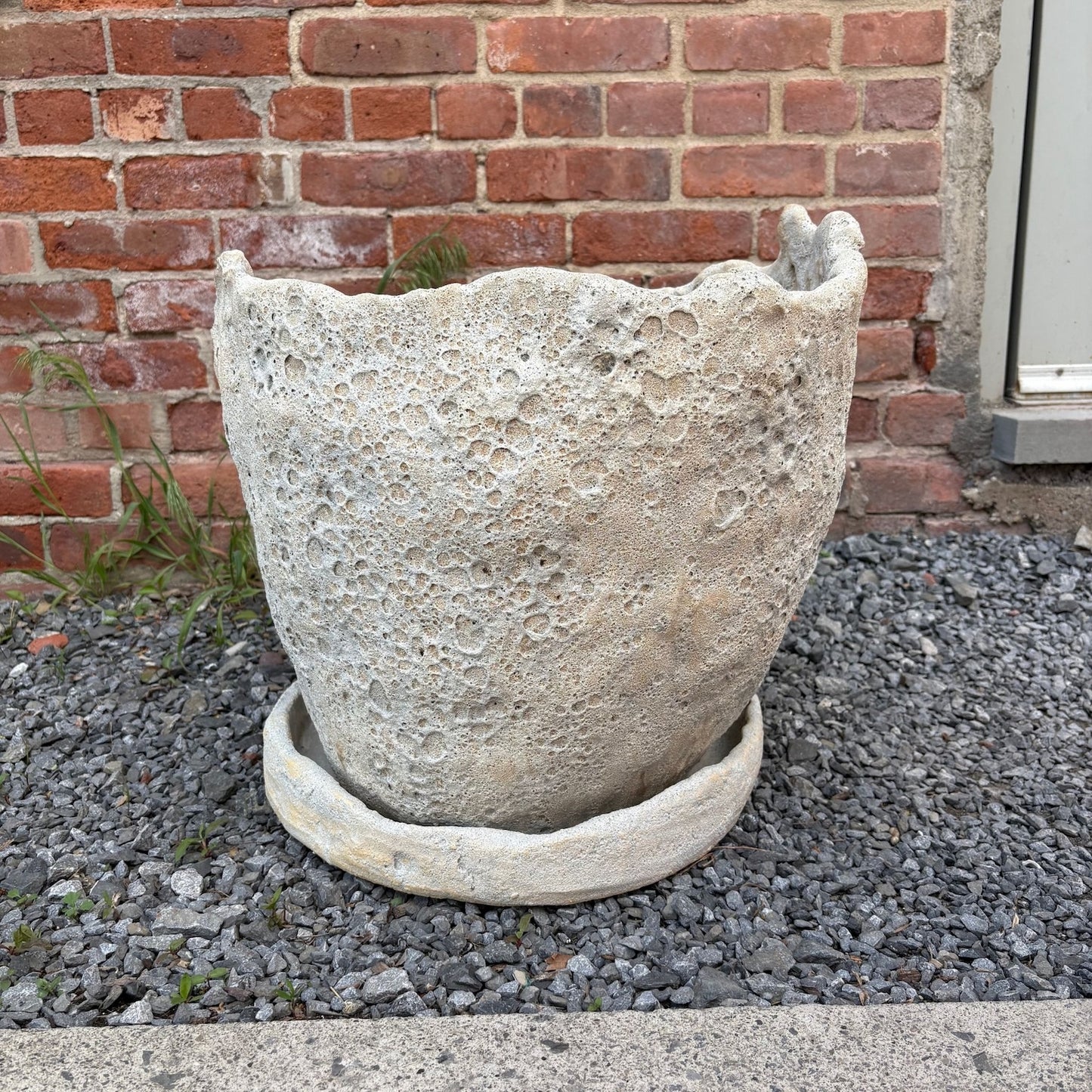 Large Ceramic Planter by Jess Gaddis