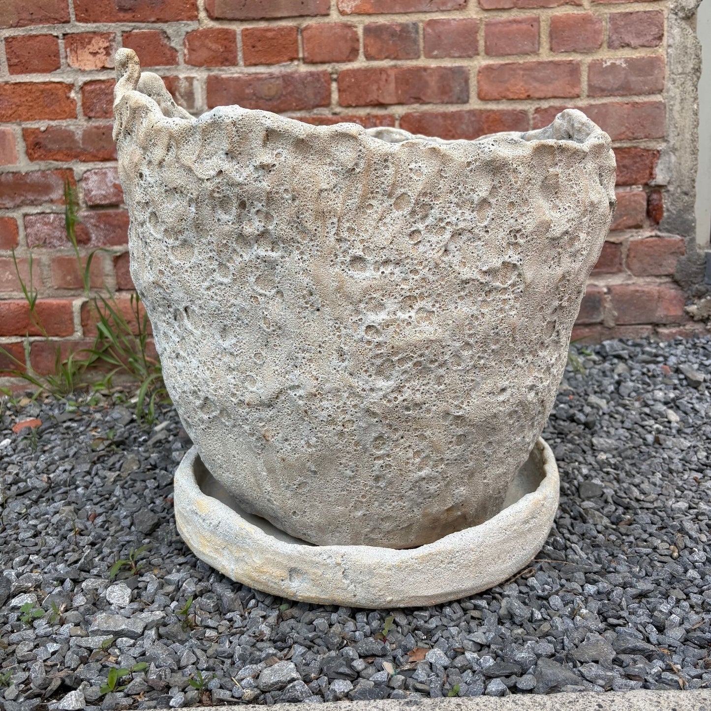 Large Ceramic Planter by Jess Gaddis