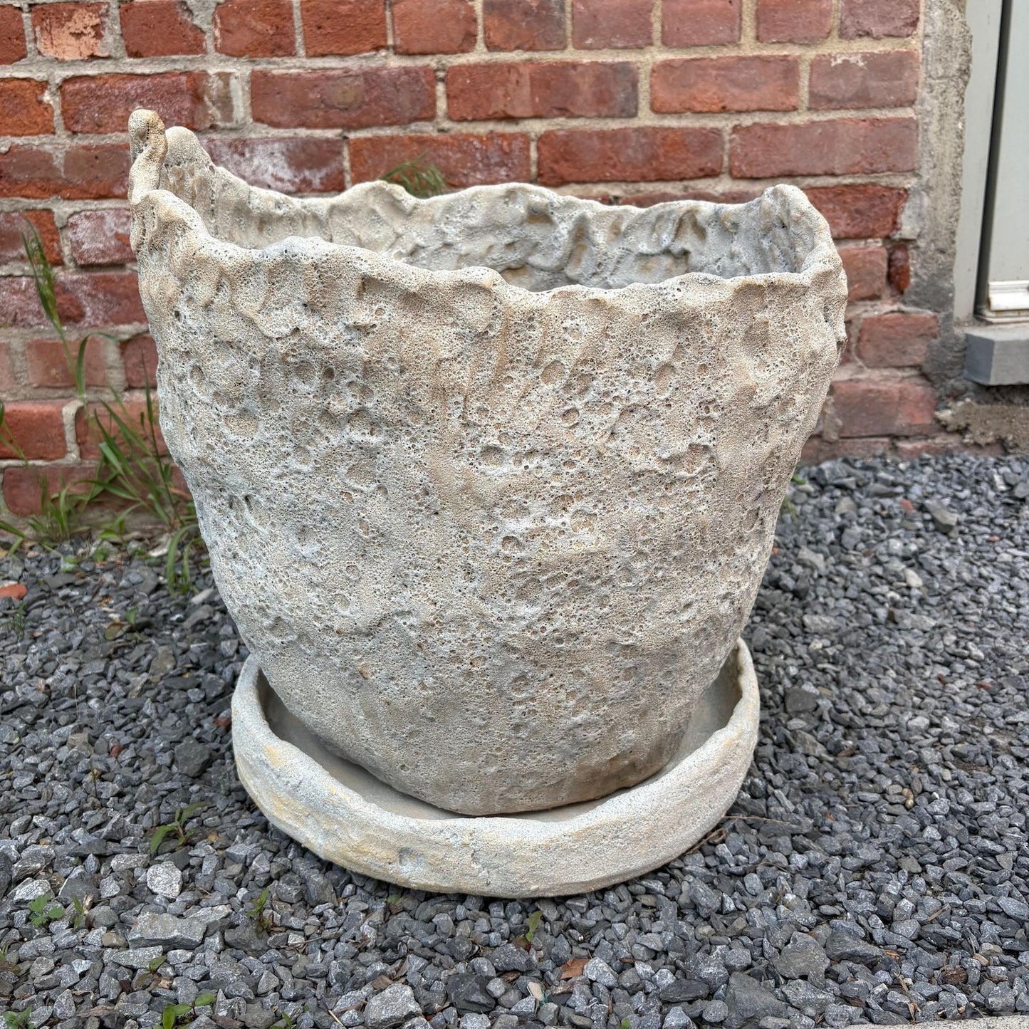 Large Ceramic Planter by Jess Gaddis