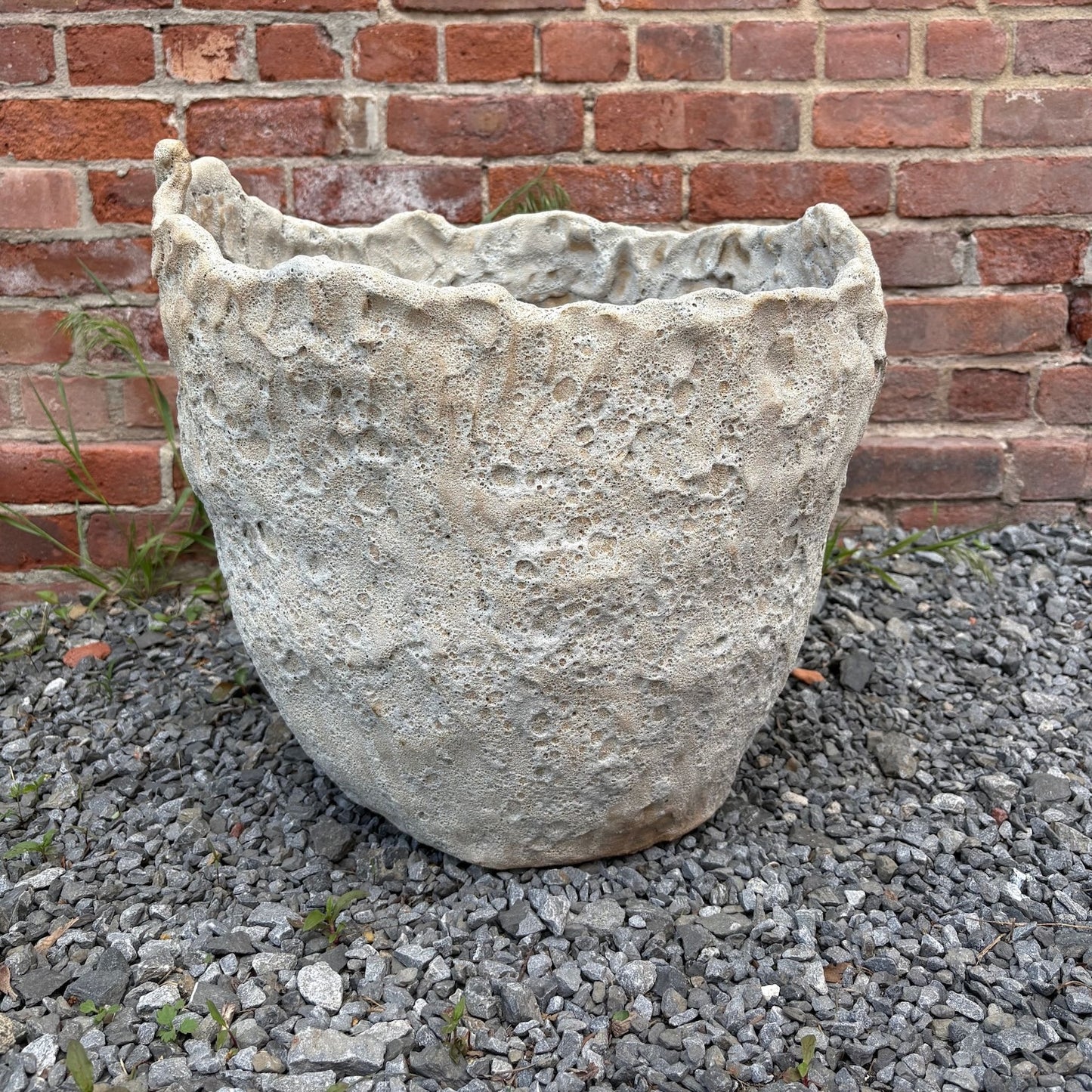 Large Ceramic Planter by Jess Gaddis