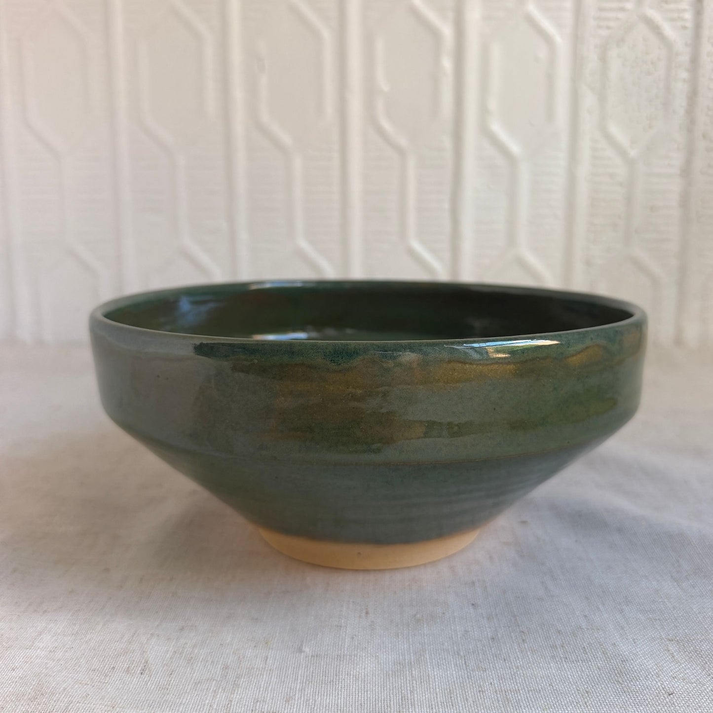 Nori Green Ceramic Bowl by Ben Clark