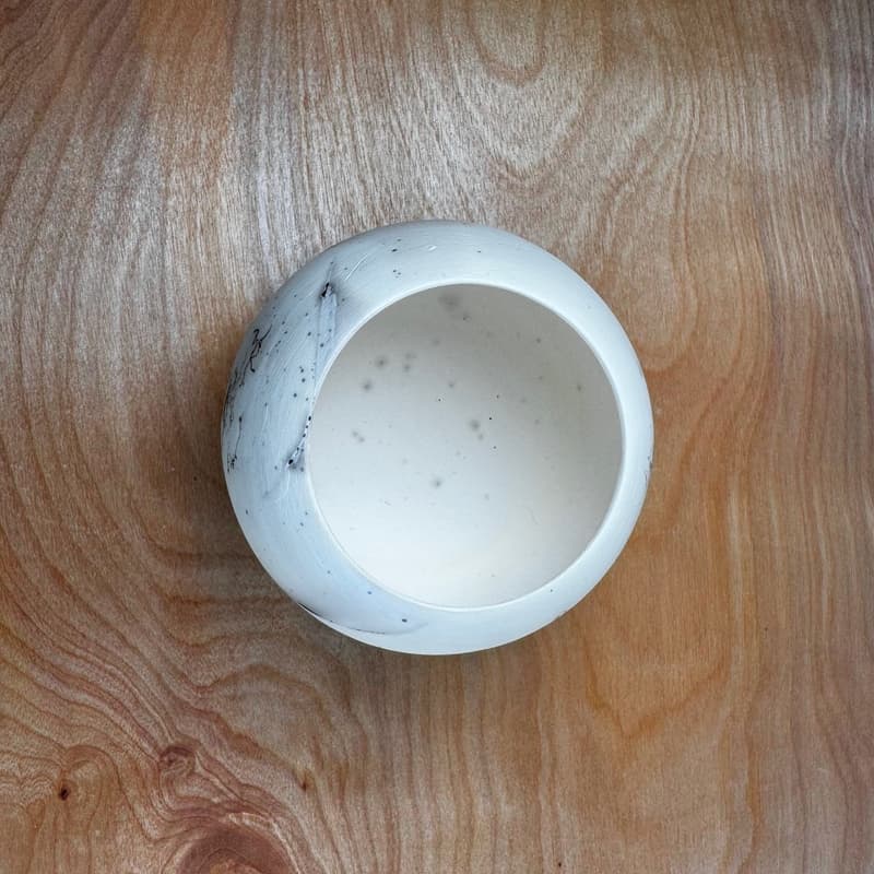 Horsehair Raku Pot, Firing III No. 2