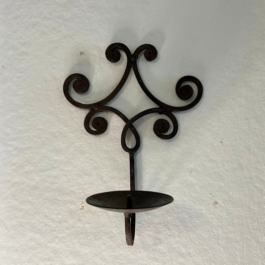 Vintage Wrought Iron Sconce