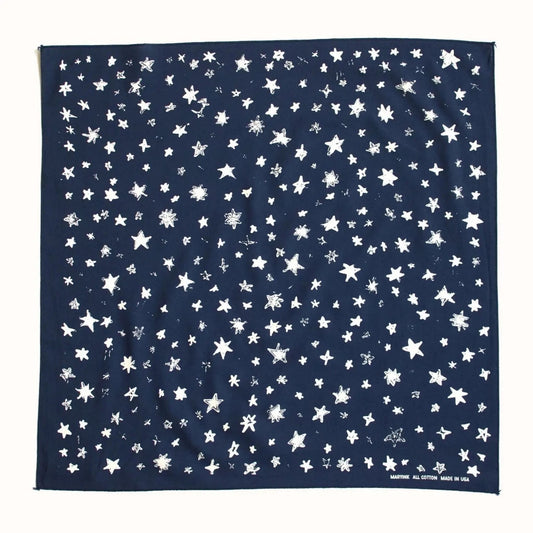 Star Field Navy Bandana