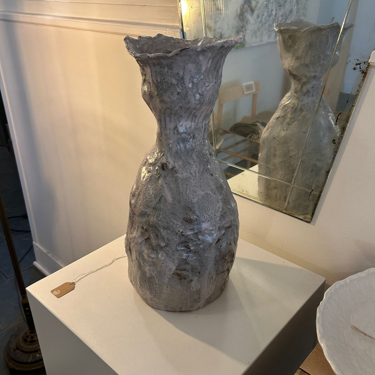 Pink Ceramic Vase by Jess Gaddis
