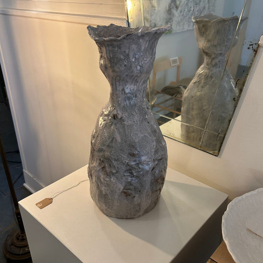 Pink Ceramic Vase by Jess Gaddis