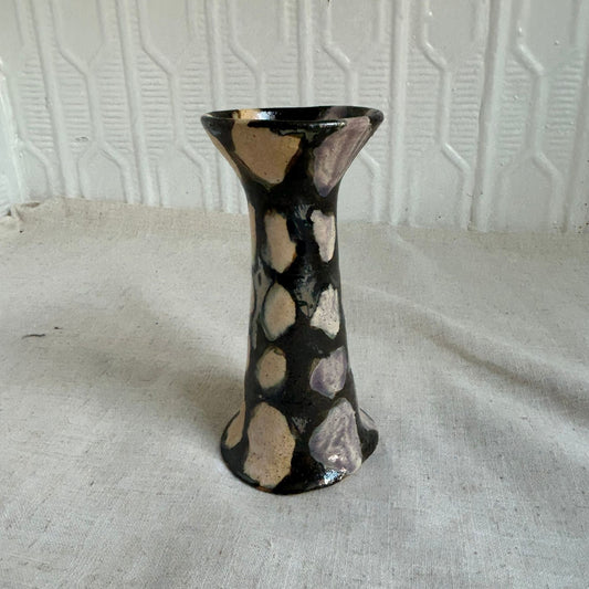 Fluted Ceramic Vase by Jess Gaddis