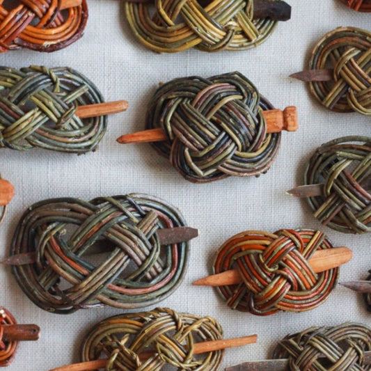 Willow Barrette Weaving Workshop on September 10th