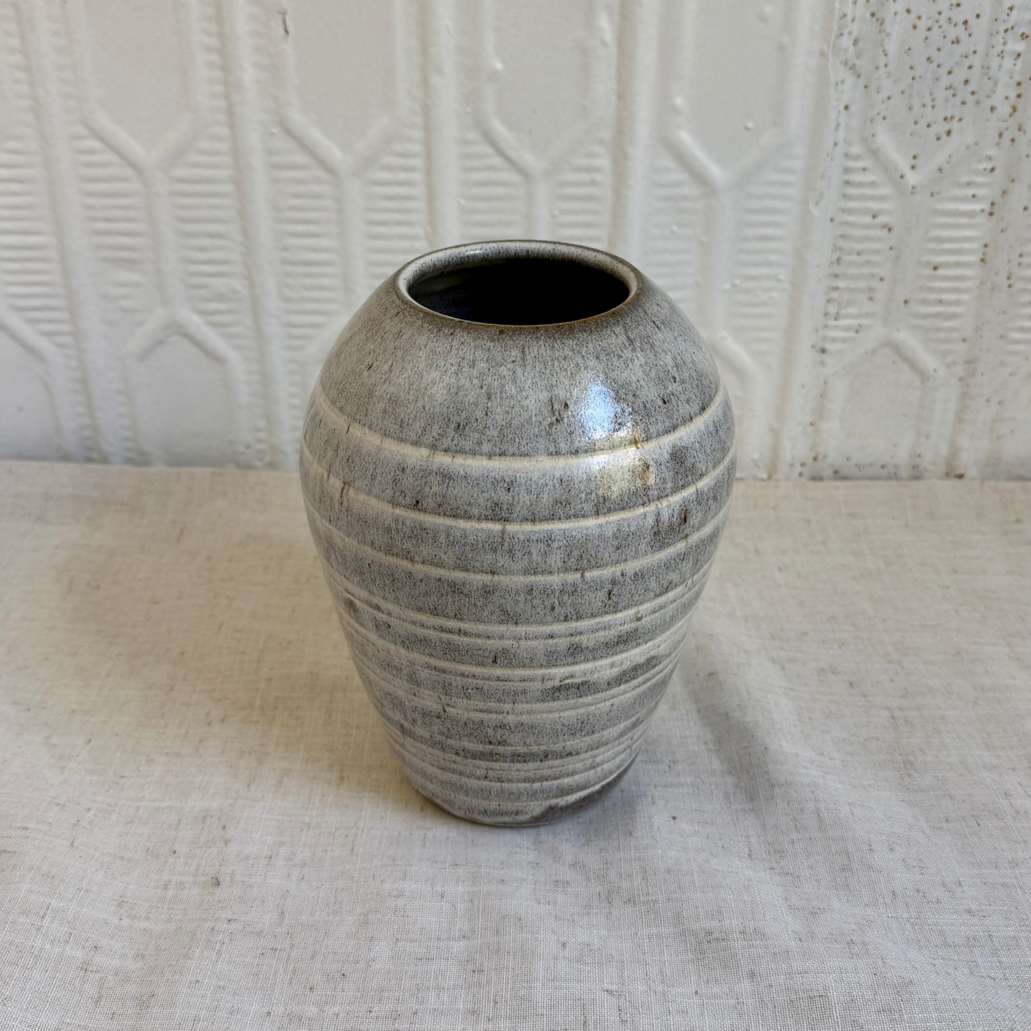 Shimmery Ceramic Vase by Cameron Petkov