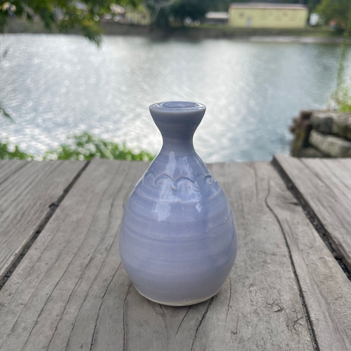 Lavender Ceramic Bud Vase by Alex Lopez