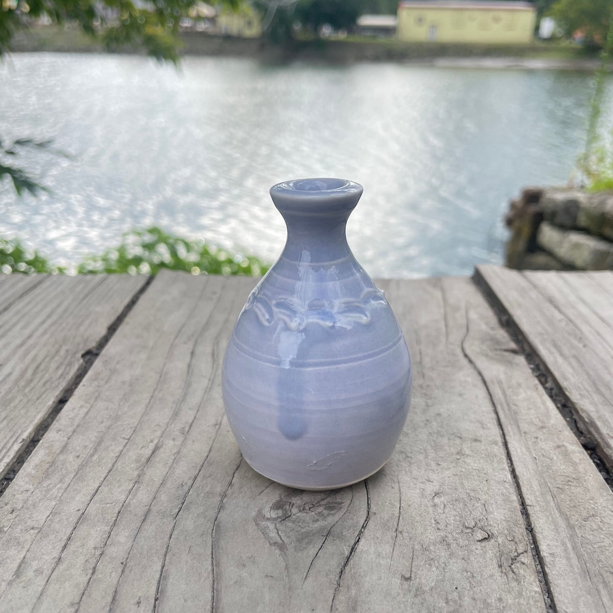 Lavender Ceramic Bud Vase by Alex Lopez